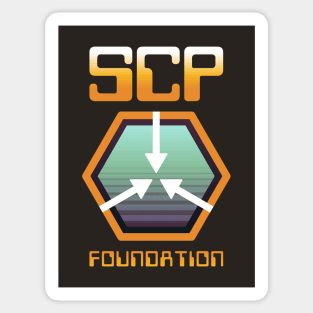 SCP Foundation - 70's retro 01 Sticker